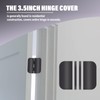 30 Pack 3.5" Door Hinge Masking, Magnetic Door Hinges Protect