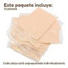 Set 12 Pzs Piel Falsa Sintética Silicona Practica Tatuaje F
