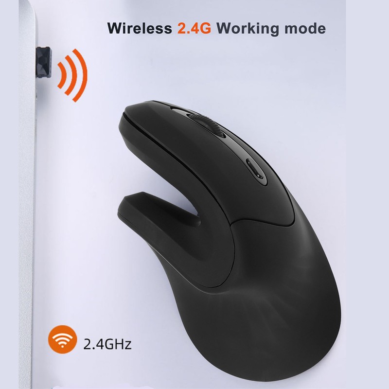 Wireless Vertical Mouse Ergonomic 6 Buttons 800 1200 2400 3200