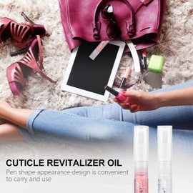 PRETYZOOM 8 Unidades de Bolígrafo de Aceite Nutritivo para Uñas Mezcla de Aromas Aceite Esencial para Cuidado de Cutículas Lápiz Revitalizador para Manicura Adecuado para Uso Diario y