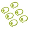 50PCS Metal Stitch Markers Spiral Markers Multifunctional Crochet Locking Hooks