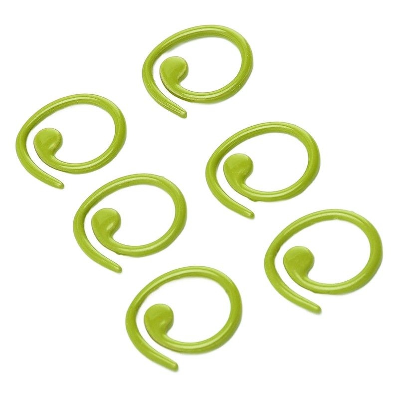 50PCS Metal Stitch Markers Spiral Markers Multifunctional Crochet Locking Hooks