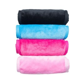 Paño Desmaquillante 5 Piezas, Paño Desmaquillante Facial Reutilizables, Toalla de Limpieza de Microfibra Reutilizable, Paño Removedoras de Maquillaje