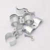 Chain Link Fence Panel Clamps - glrovazas 6Pcs Double Pipe