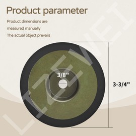 GW-2111 Horse Tiller Reverse Disc (3 3/4") for MTD/Troy Bilt Built Since 1989, Replaces GW-2111, GW-1485, GW-1919, GW-2732, 756-04171, 88174