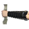 TOPARCHERY Handmade Leather Arm Guards Bow Hand Shooting Glove Adjustable
