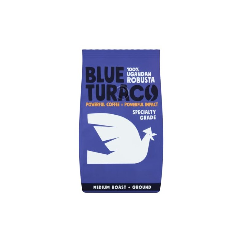 Blue Turaco Specialty Grade Ugandan Robusta Ground 227g
