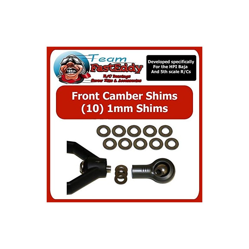 FastEddy Bearings Front Camber Shims HPI Baja
