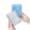 Luksnoc Clear Seal Pad, Girls, Removable, Trifold, A7 Seal Binder,