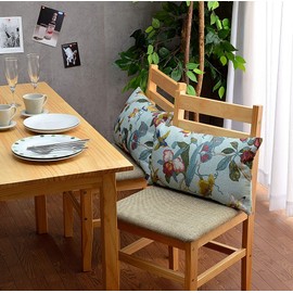 Kuai Cushion Cover 45cm 60cm 30x50cm Floral Oriental Antique Chinoiserie Asian Nordic Decor Polyester (30x50cm, Green)