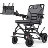 Electric Wheelchai for Seniors Foldable for Travel Side Storage Bag