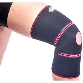 TSM 3509 Pro Knee Sports Bandage with Patella Cut-Out Size S