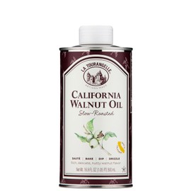 La Tourangelle Roasted Walnut Oil 16.9 Fl. Oz., All-Natural, Artisanal, Great for Salads, Grilled Fish and Meat, or Pasta
