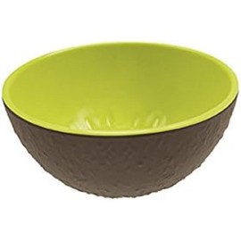 zakdesigns Kiwi Bowl 8cm in Grey/Green, Melamine 45x35x25 cm