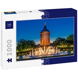 Lais Puzzle Water Tower in Mannheim 1000 Pieces