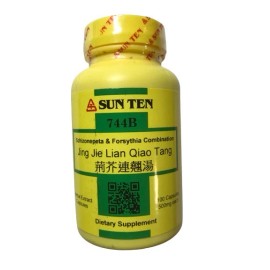 Sun Ten - Schizonepeta & Forsythia Formula, Capsules / Jing Jie Lian Qiao Tan