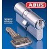 Abus Door Cylinder/Lock with Key, silver, 27066
