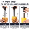Deiss PRO Pineapple Corer — 2 in 1 Stainless Steel