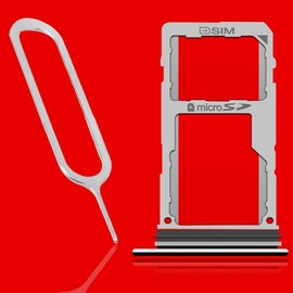 For LG Easy to Install SIM and Memory Card Tray Holder&Card Ejection Pin F LG V30 VS996