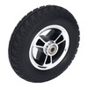 Wheelchair Wheel PU Wheel Alloy Steel Hub Anti Skid Walker