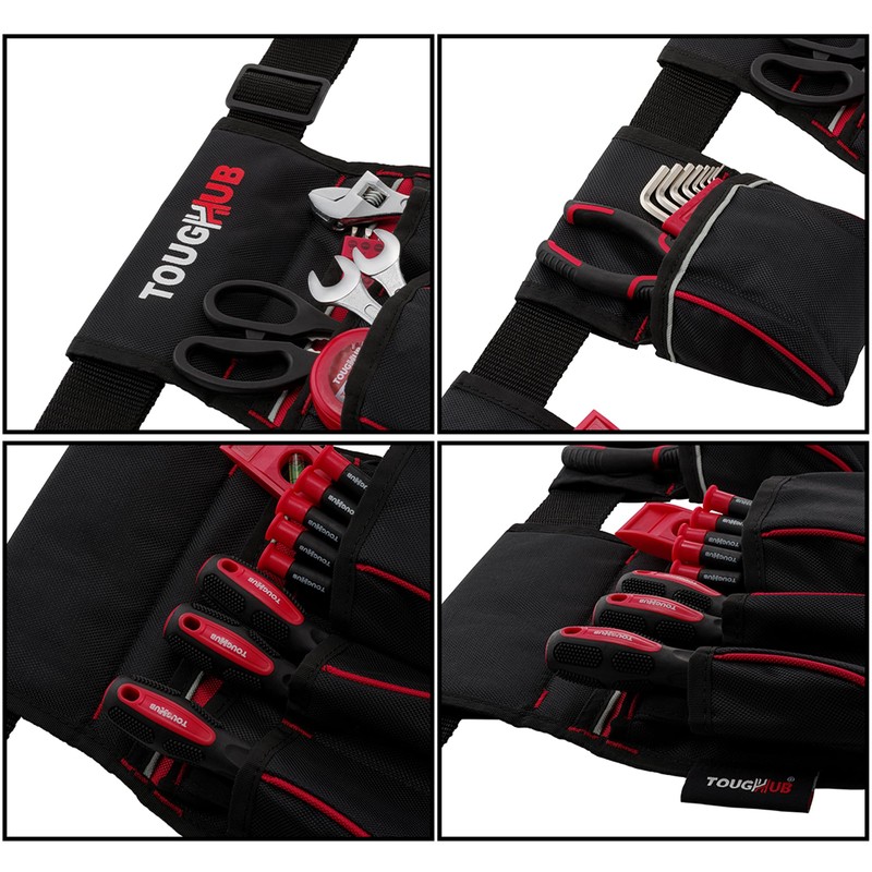 ToughHub Work Tool Belt Pouch with 1680D - Heavy Duty