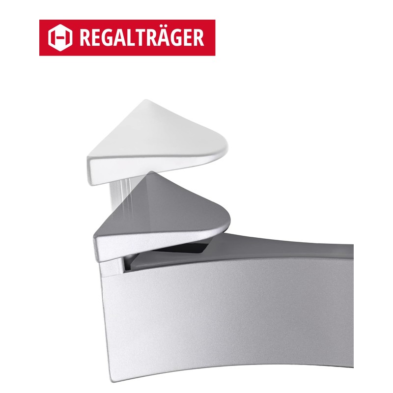Gedotec Design Shelf Bracket – Wall Shelf Made of Metal