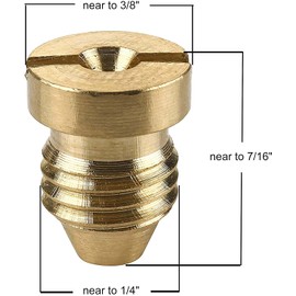 Foam Cannon Orifice Nozzle Tips and Foam Maker, Universal 1.1 mm Thread Nozzle and Mesh Filter for Snow Foam Lance, 3000 PSI