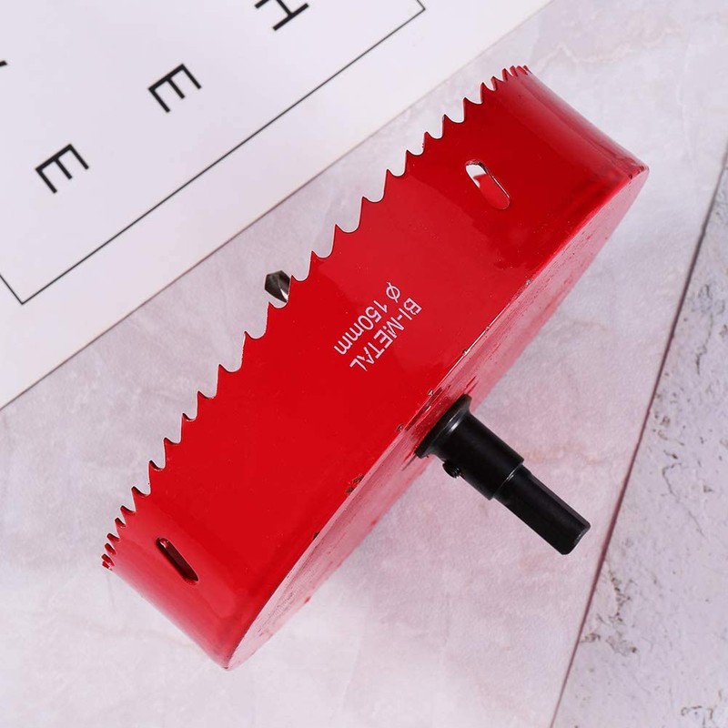 Utoolmart Bimetal 5.9" Hole Saw 150mm Professional Stainless Steel Drill