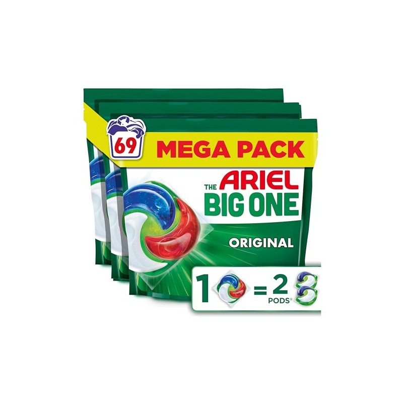 Ariel The Big One PODS Laundry Capsules, 69 Washes (3