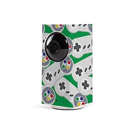 MightySkins Skin Compatible with Wyze Cam Pan - Retro Controllers 1 | Protective, Durable, and Unique Vinyl Decal wrap cover | Easy to Apply, Remove, and Change Styles | Made in The USA