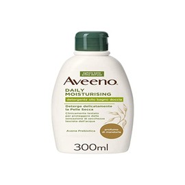 Aveeno, Reinigungsmittel für Bad und Dusche mit Mandel, Duschgel, mit dreifachem Komplex aus präbiotischem Haferflocken und emulierenden Ölen, trockene Haut, empfindliche Haut, seifen- und sulfatfrei,