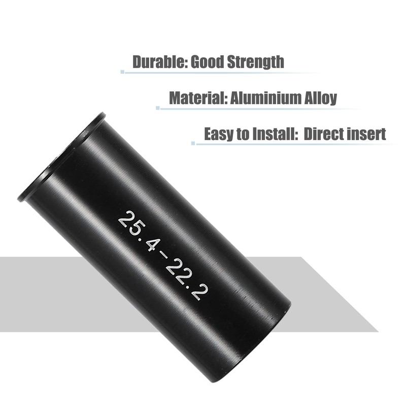 X AUTOHAUX 22.2 to 25.4mm Bicycle Bike Seat Post Tube
