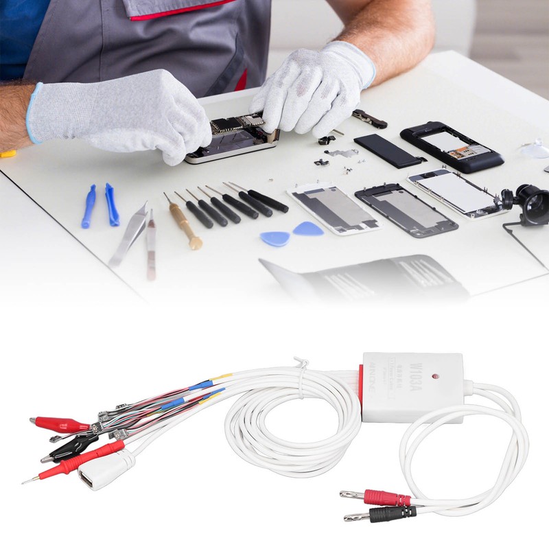 Phone Power Test Cable Trigger Probe Built in IC ABS