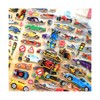 Cmart-Labo Boys Stickers, Super Car, Set of 4, 3D, Sparkling,