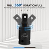 10Pcs Swivel Socket Set High Carbon Steel Impact Socket Adapter