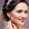 BEAUSPA Gold Hoop Earrings 14K Gold Hoop Earrings for Women