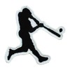 Baseball Player Patch, Baseball Patch, Embroidered Iron on Sew on
