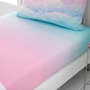 Catherine Lansfield Kids Bedroom Ombre Rainbow Clouds Single Polycotton Fitted