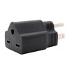 120V to 220-240V Plug Adapter Household Plug Adapter, 5-15P to