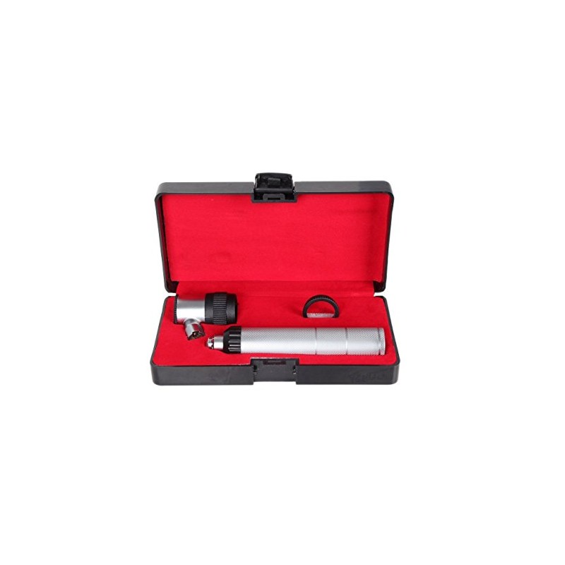 IMKRC®-Dermatoscope Dermatology Skin Diagnostic Black & Silver Dermatoscope Set.10x Magnification