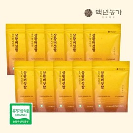 (NS홈쇼핑)유기농 지리산 상황버섯쌀 10팩35669185 (NS Home Shopping) Organic Jirisan Mushroom Rice 10 Packs 35669185