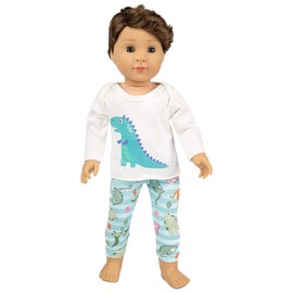 Ecore Fun 18 Inch Boy Girl Doll Clothes Pajamas Tracksuit for 18 Inch Boy Doll or Girl Doll - Birthday Reward Gift