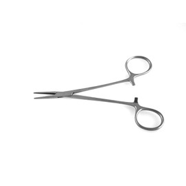 Halstead Mosquito Forceps 5" Straight Serrated Jaws Hemostat Clamps - SurgicalExcel
