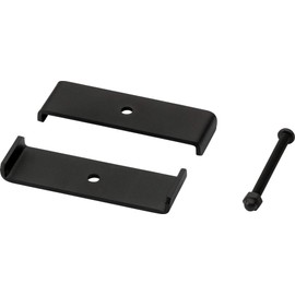 Takasho MNO-K03 Lattice Metal Fittings for Woody Pla Fences, For Straight Connection, Black