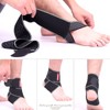 BESKEY Ankle Support Brace Adjustable Breathable Elastic Nylon Material Fit
