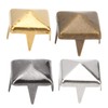 400 Sets Four Jaw Square Spike Rivets DIY Leather Spike