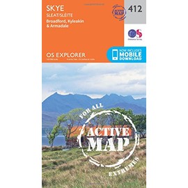 Skye - Sleat (OS Explorer Active Map, Band 412)