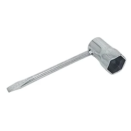 cyclingcolors Spark Plug Wrench with Screwdriver for Peugeot 103 / MBK 41/51 19 mm / 21 mm