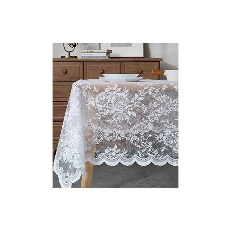 Warm Home Designs - Mantel de encaje de 60 x