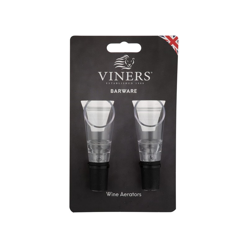 Viners Barware Set of 2 Wine Aerator Giftset